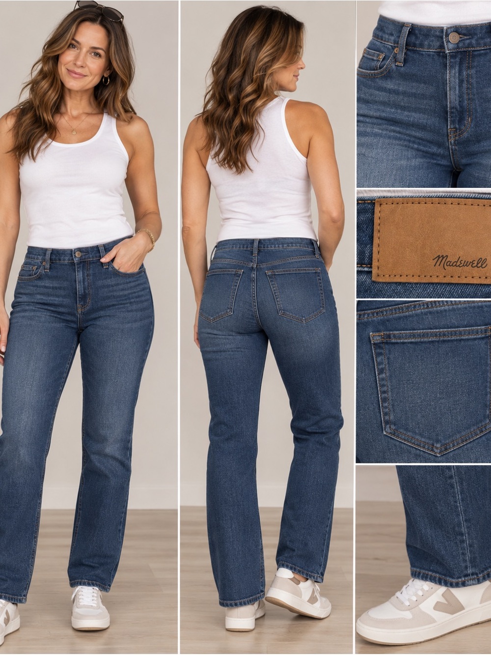 Madewell Relax Taper Straight Leg Jeans